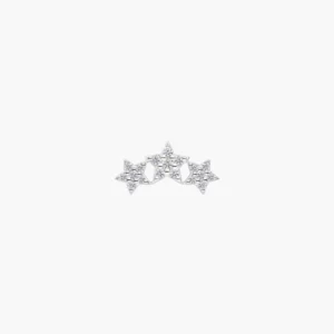 Three Star Diamond Stud