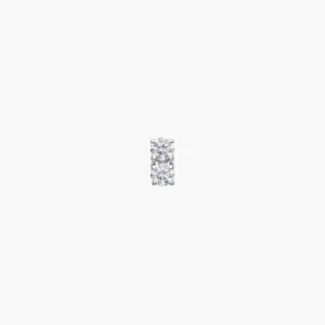 Two-In-A-Row Diamond Stud