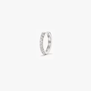 2-point Diamond Huggies - 11mm