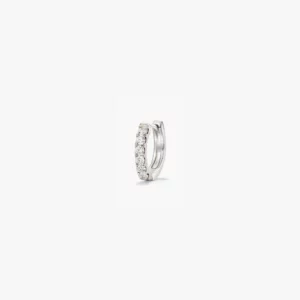 2-point Diamond Huggies - 8mm
