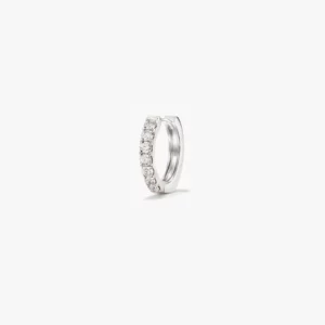 4-point Diamond Huggies - 11mm