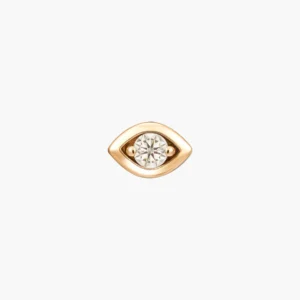 Evil-Eye Diamond Stud