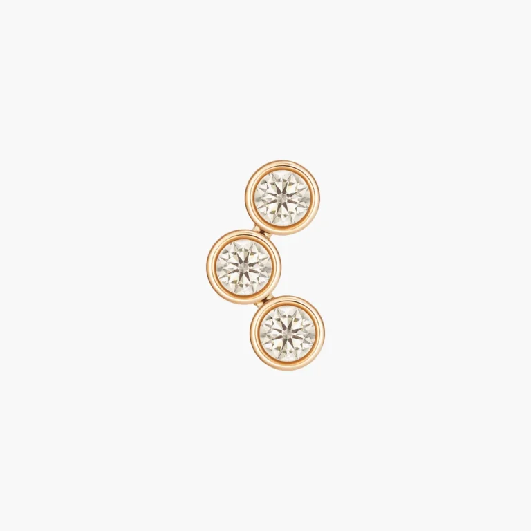 Trio Diamond Stud